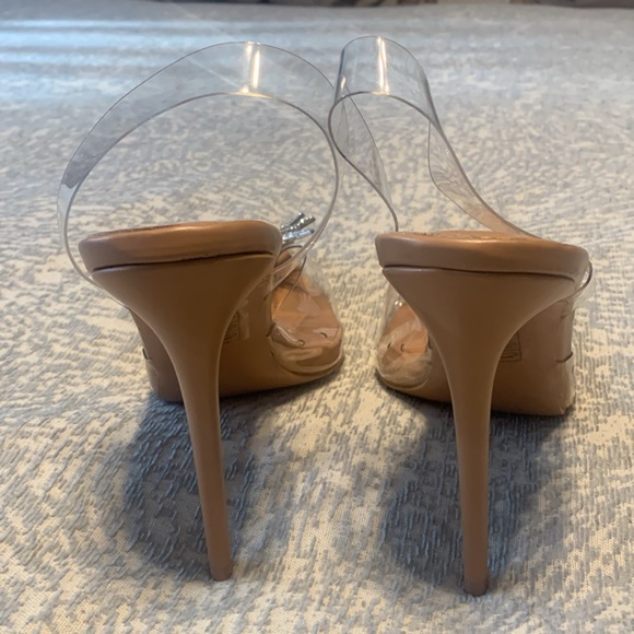 Nude heel sling backs - Picture 2 of 3